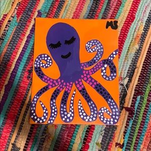 Octopus painting